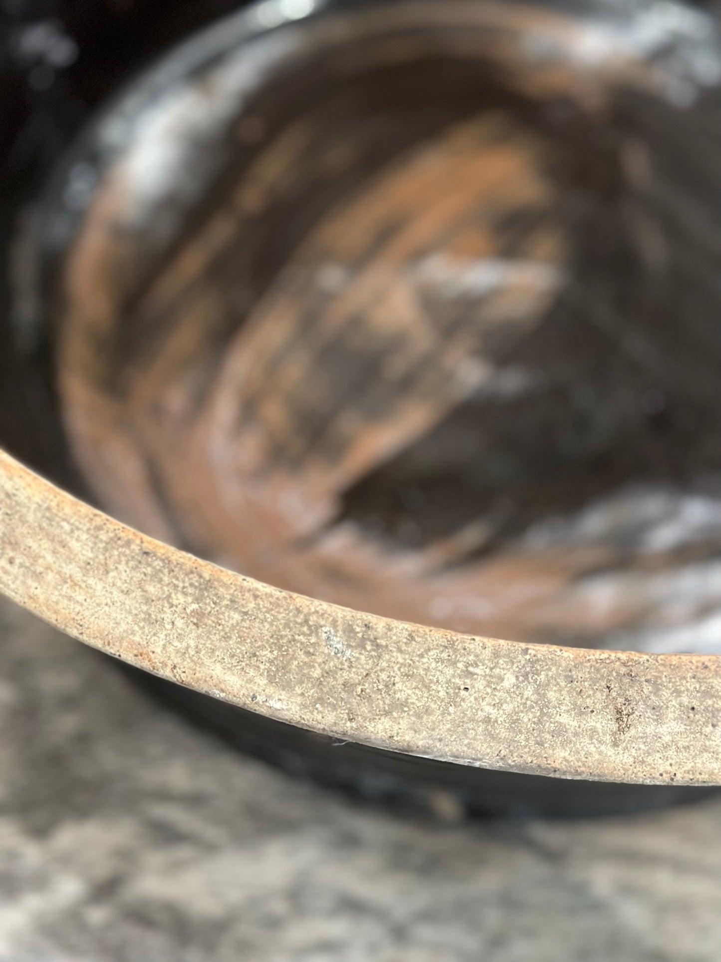 Found Pottery Bowl