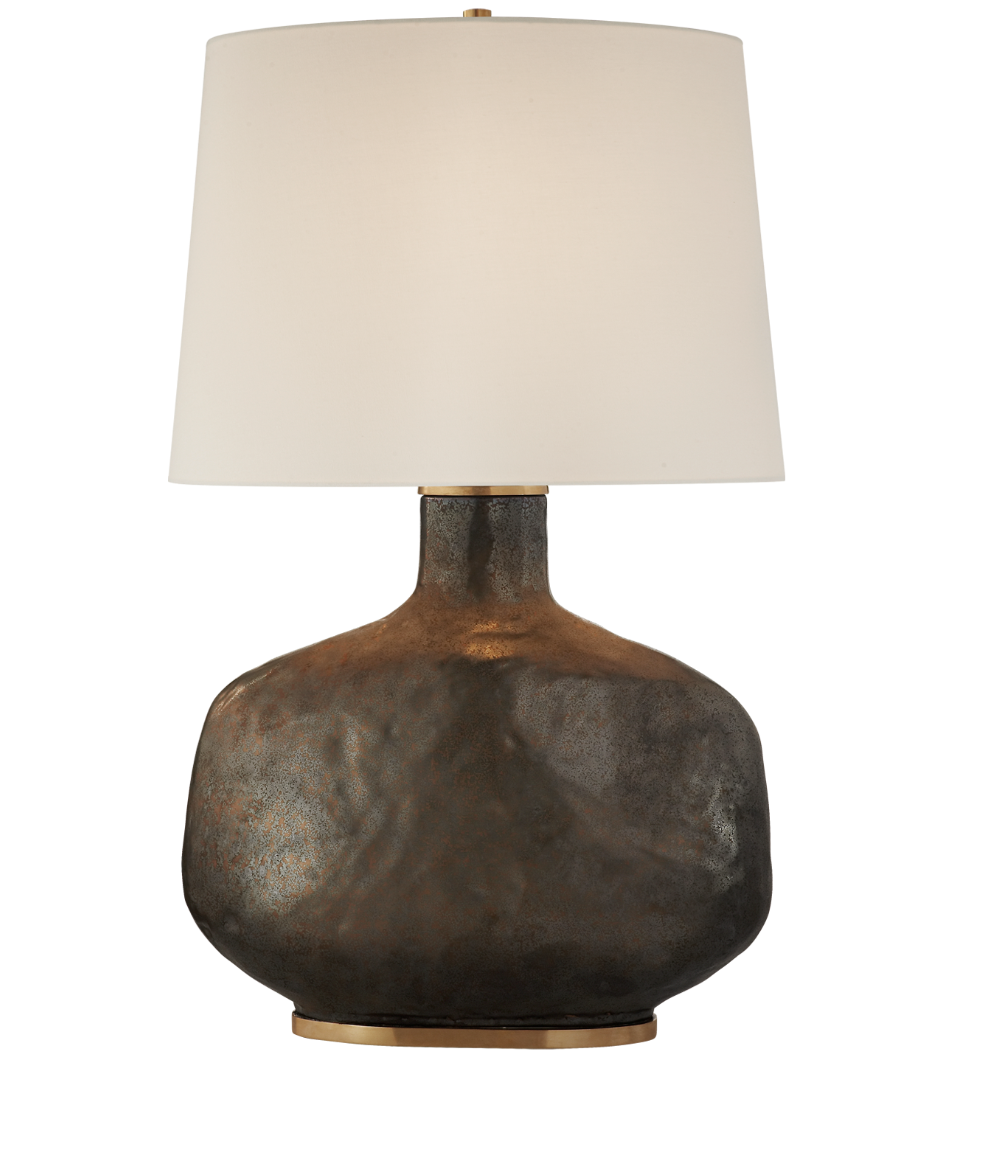 Beton Large Table Lamp in Crystal Bronze