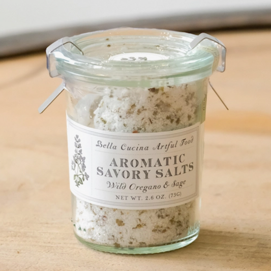 Wild Oregano + Sage Savory Salt
