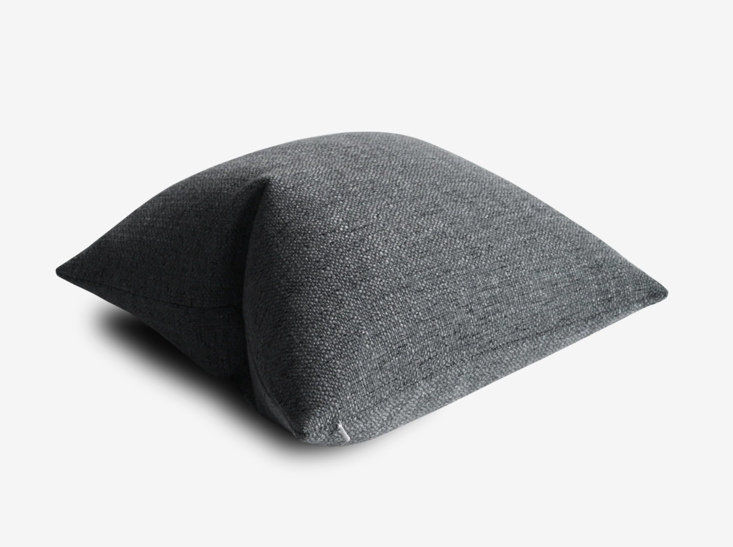Tierra Pillow Cover in Charcoal