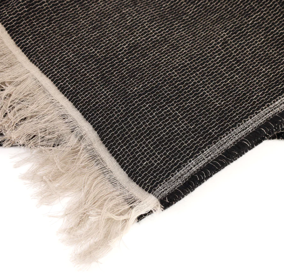 Belgian Allen Throw in Black