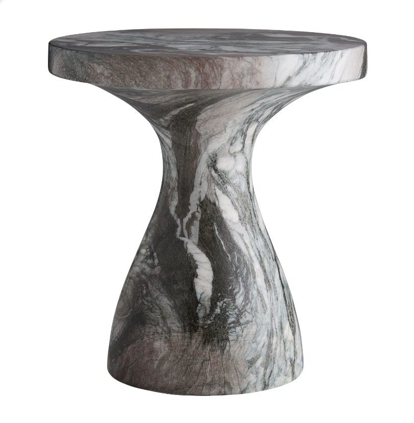 Marbled End Table
