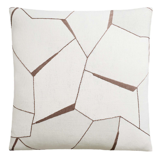 Blush Lines Decorative Throw Pillow