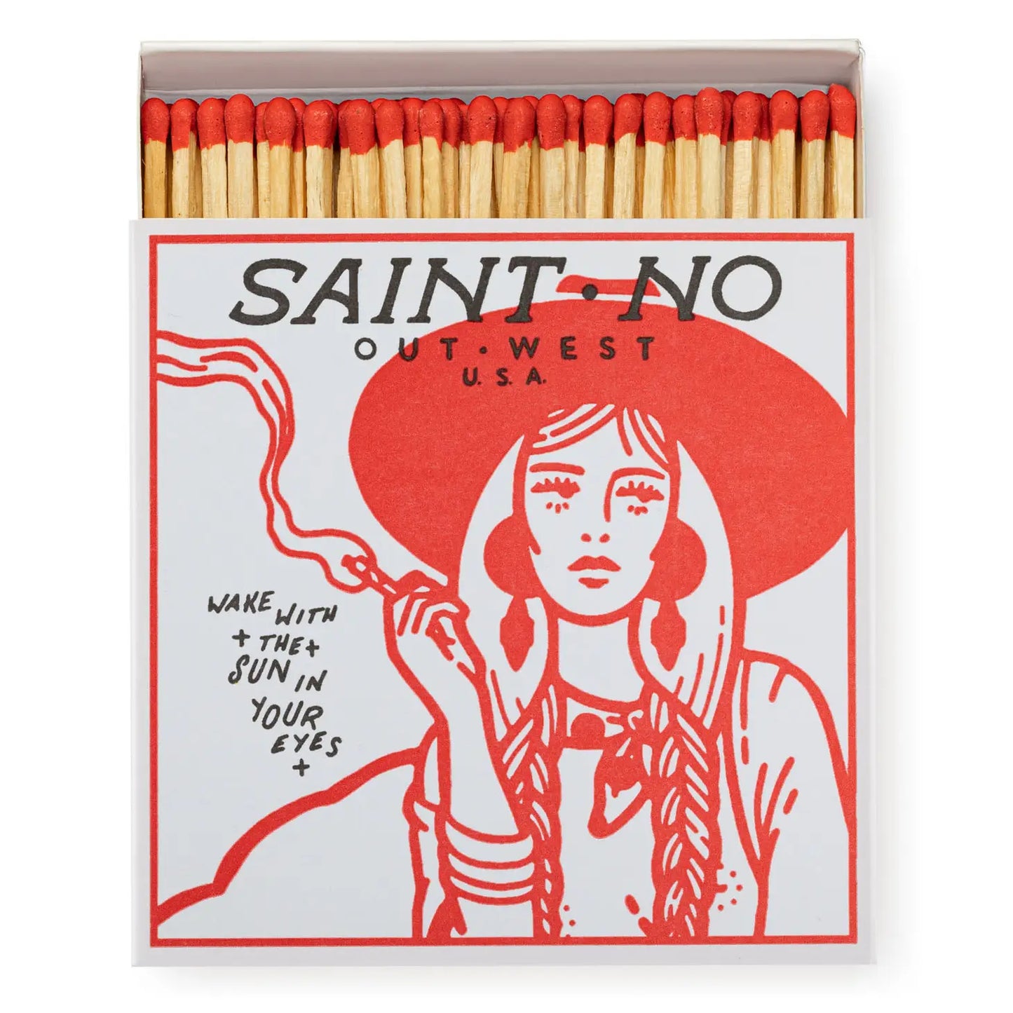 Decorative Small Batch Out West Matches