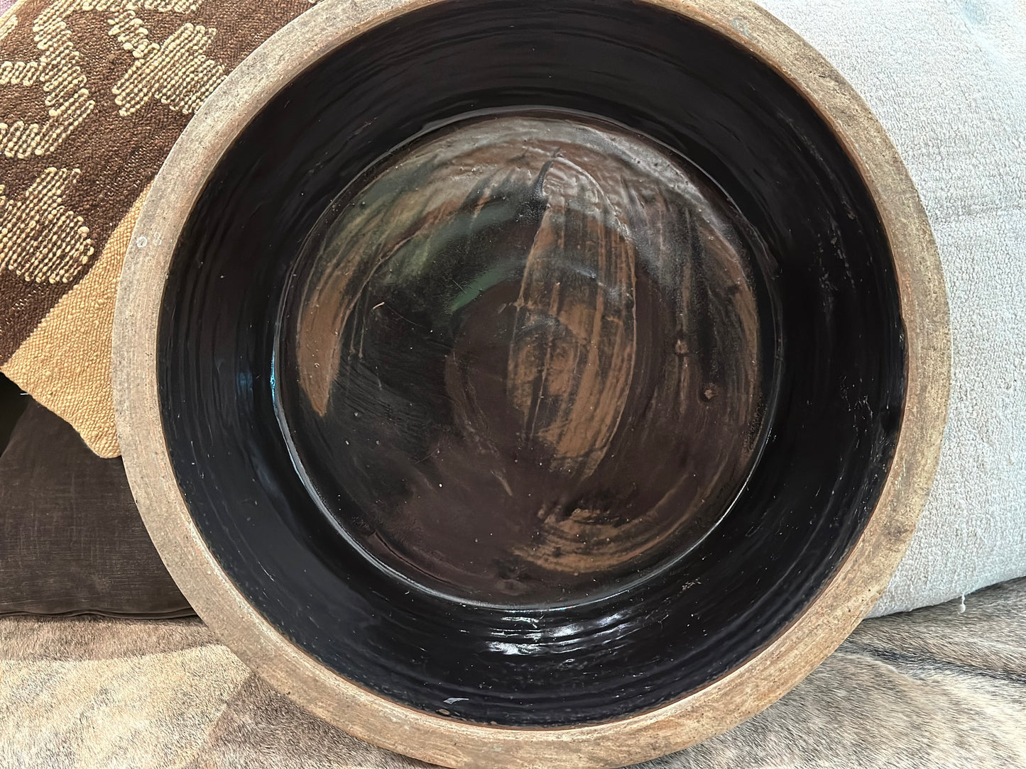 Found Pottery Bowl