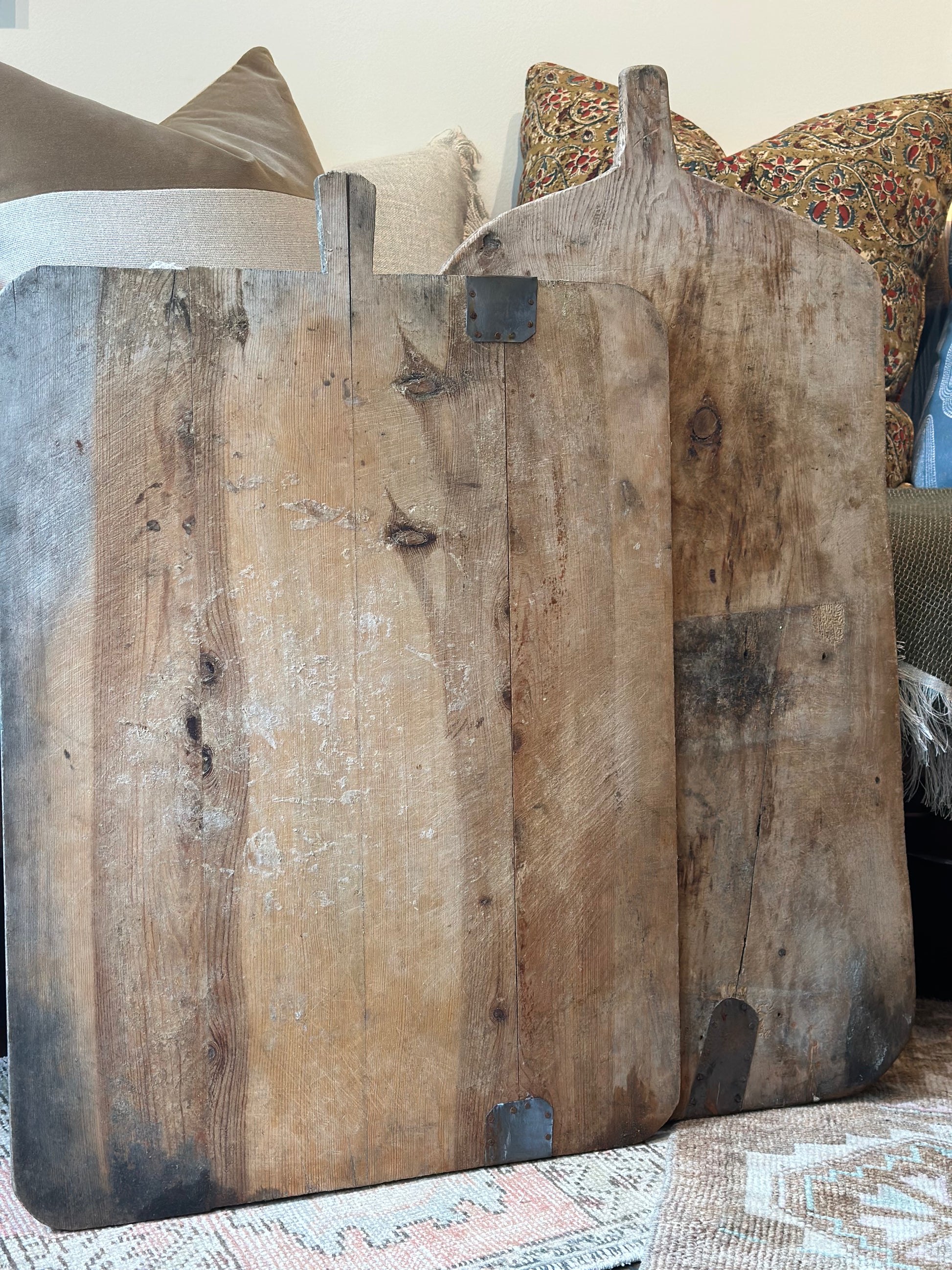 Found Vintage Wooden Serving Boards