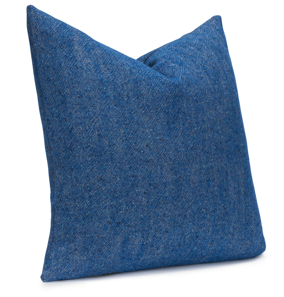 Chester Blue Lapis Decorative Throw Pillow