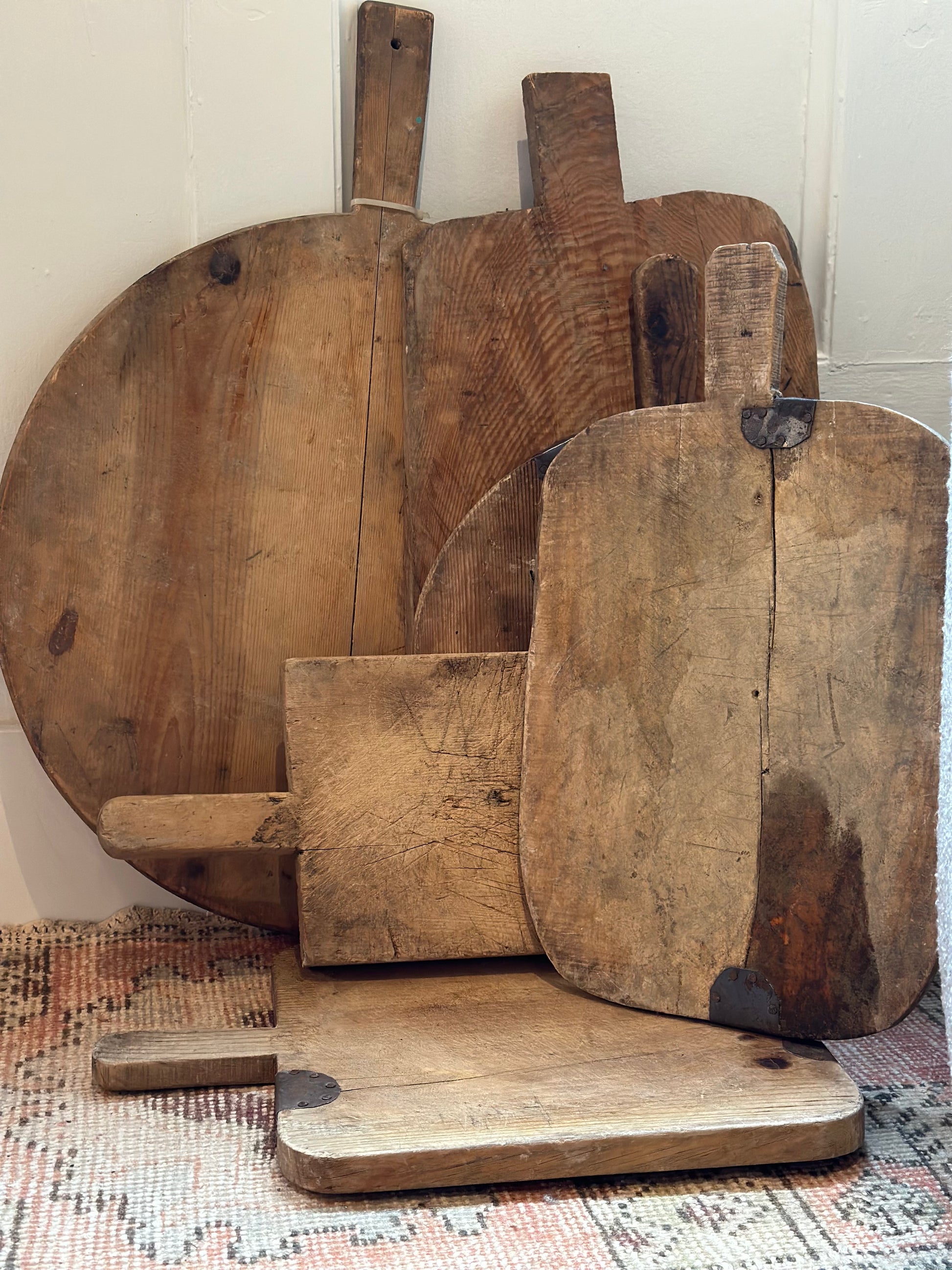 Found Vintage Wooden Serving Boards