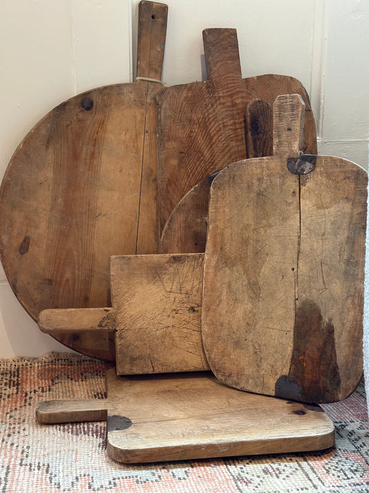 Found Vintage Wooden Serving Boards