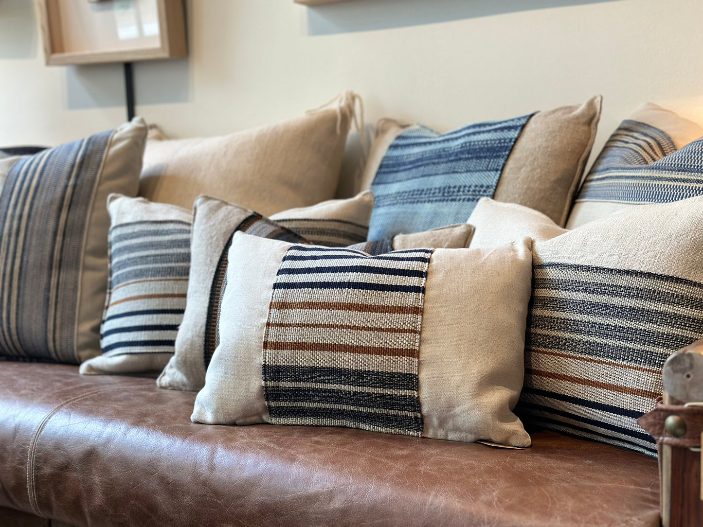 Multi Stripe Decorative Throw Pillow