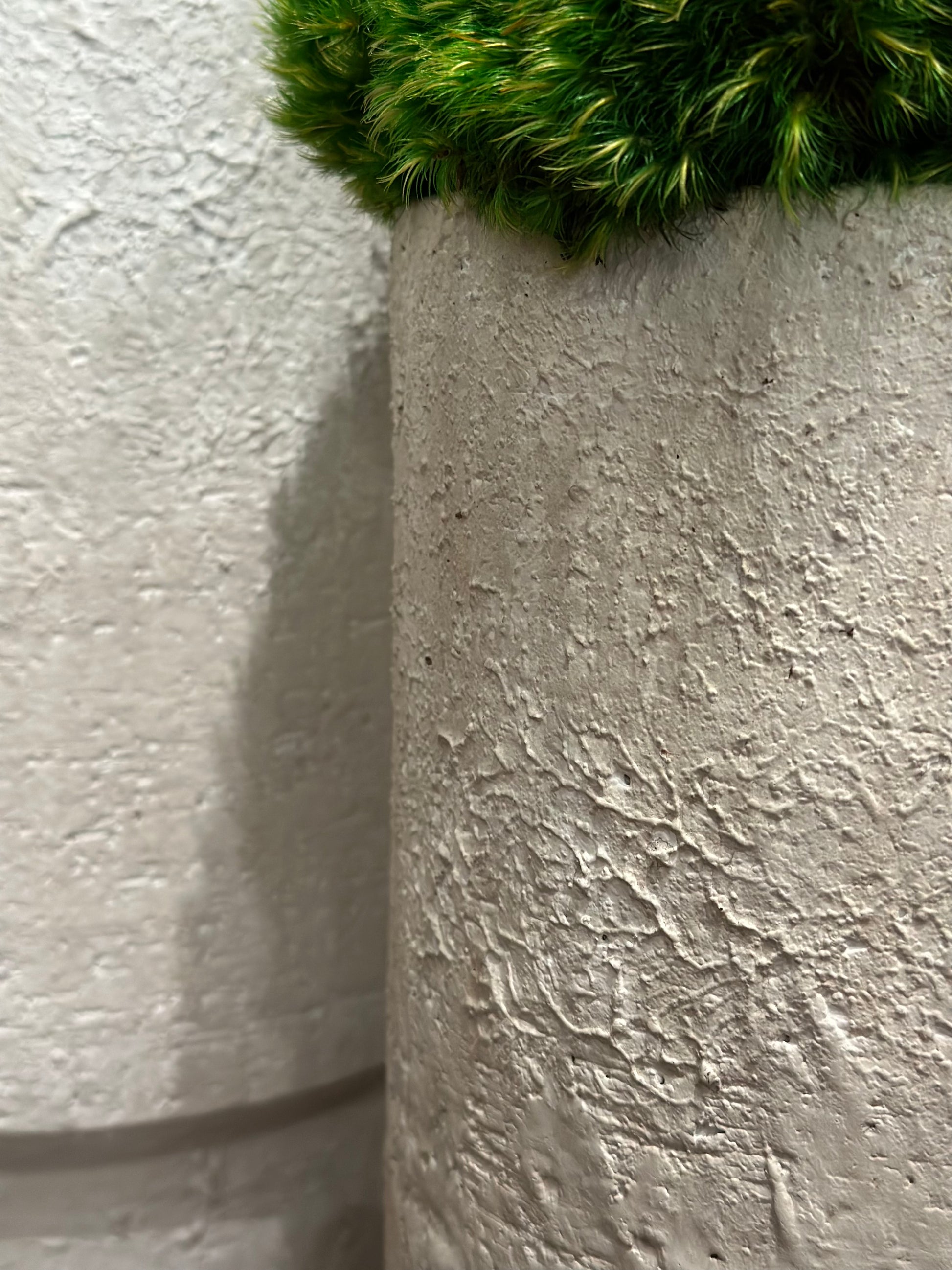 Ivory Textured Planter