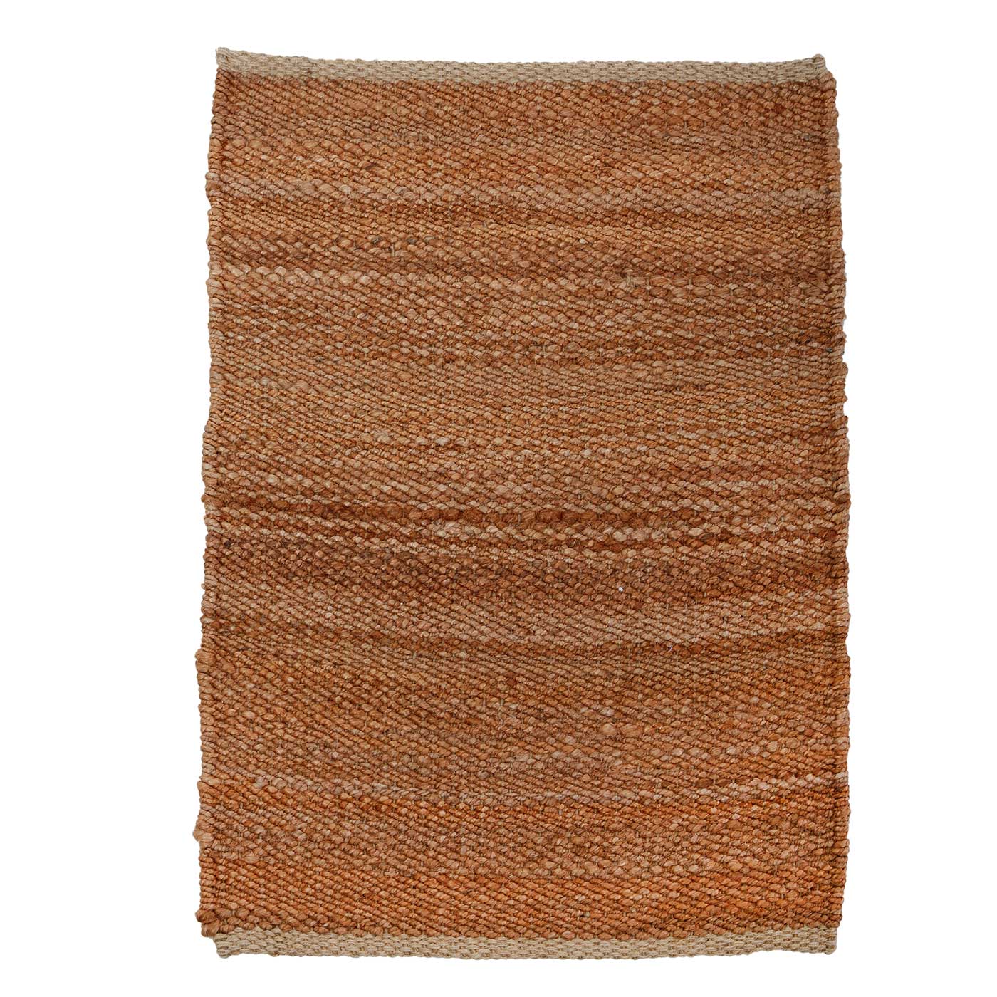Handwoven Jute Rug in Amber