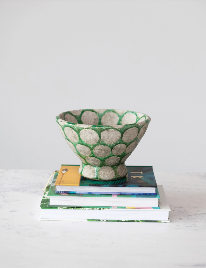 Terra Cotta Pedestal Bowl